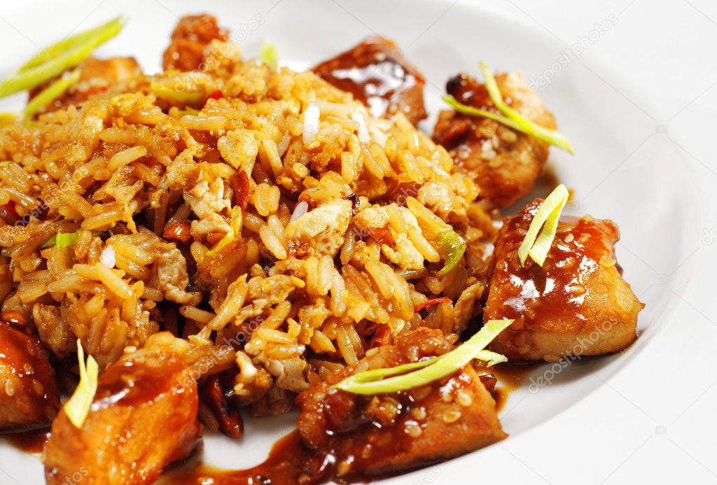 Thai Dishes Pork with RIce Stock Photo by ©ryzhkov86 12503975