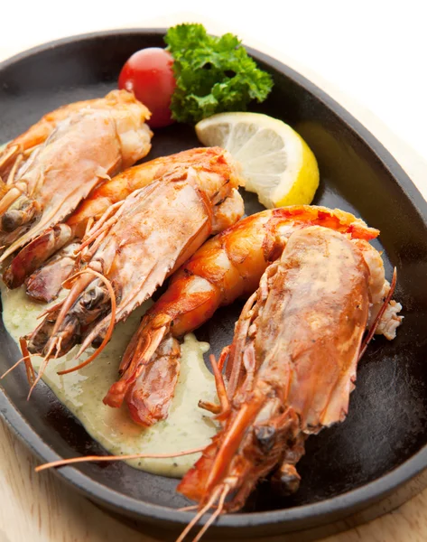 BBQ Shrimps — Stock Photo, Image