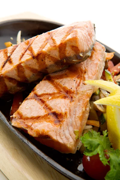 Salmon Steak — Stock Photo, Image