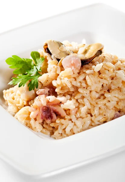 Risotto de mariscos — Foto de Stock