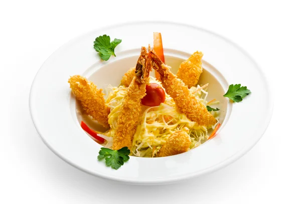 Fried Shrimps — Stock Photo, Image