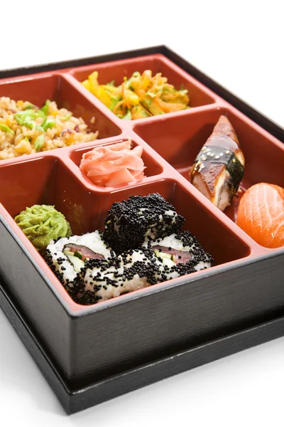 Cocina Japonesa - Almuerzo de Bento — Foto de Stock