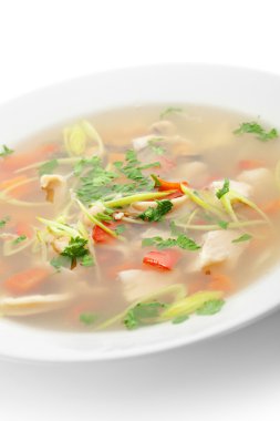 Deniz mahsulleri çorbası