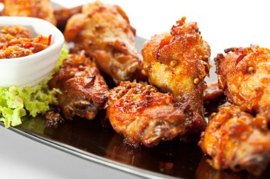 Fried Chicken Wings clipart
