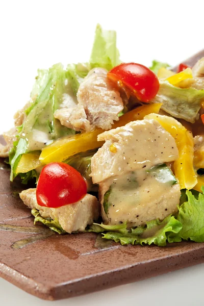 Kycklingbröst sallad — Stockfoto