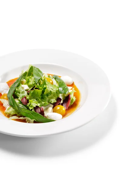 Duman-tedavi ördek göğsü salatası — Stok fotoğraf