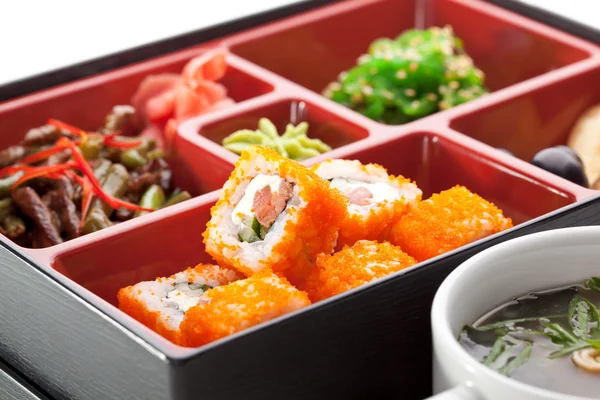 Makan Siang Bento Jepang — Stok Foto