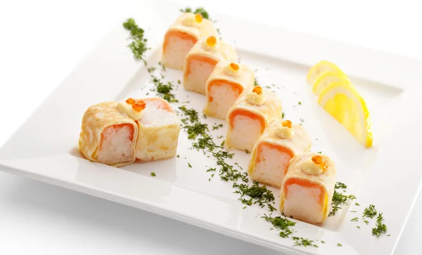 Sushi all'omelette — Foto Stock