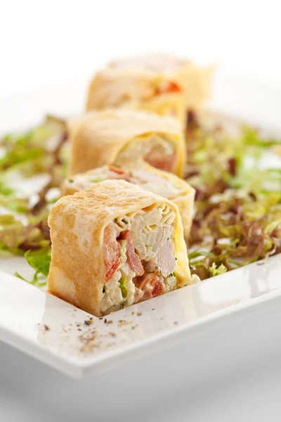 Sushi all'omelette — Foto Stock