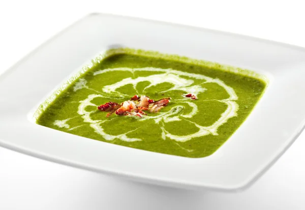 Spinach Soup — Stock Photo, Image