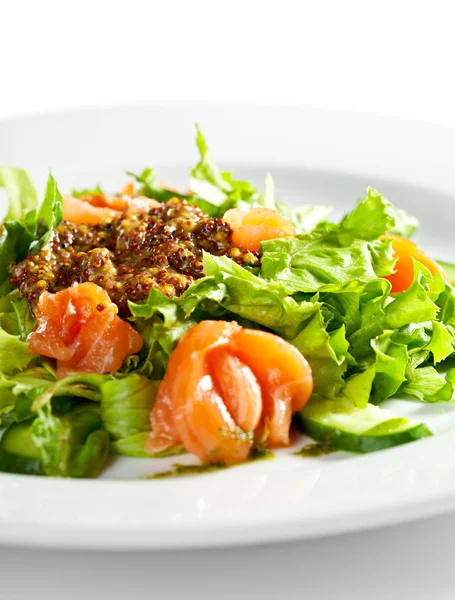 Salmon Salad — Stock Photo, Image