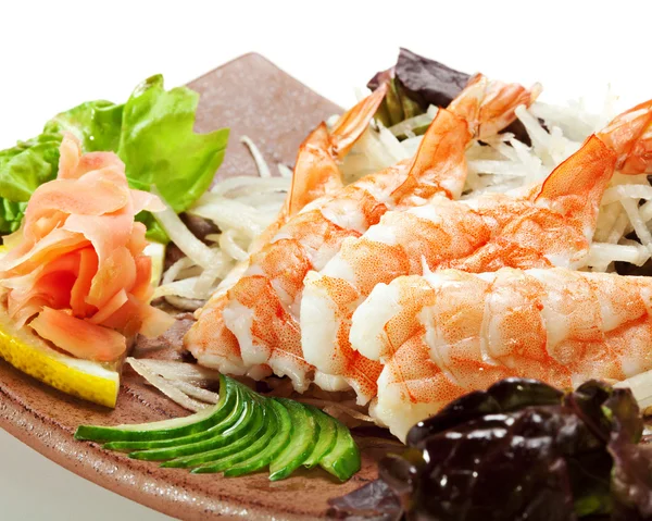 Shrimp Sashimi — Stock Photo, Image