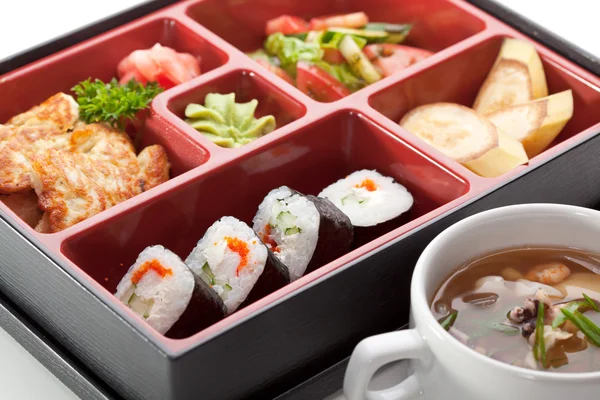 Japanisches Mittagessen — Stockfoto