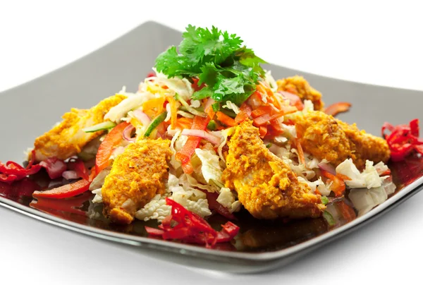 Chicken Korma Salad — Stock Photo, Image