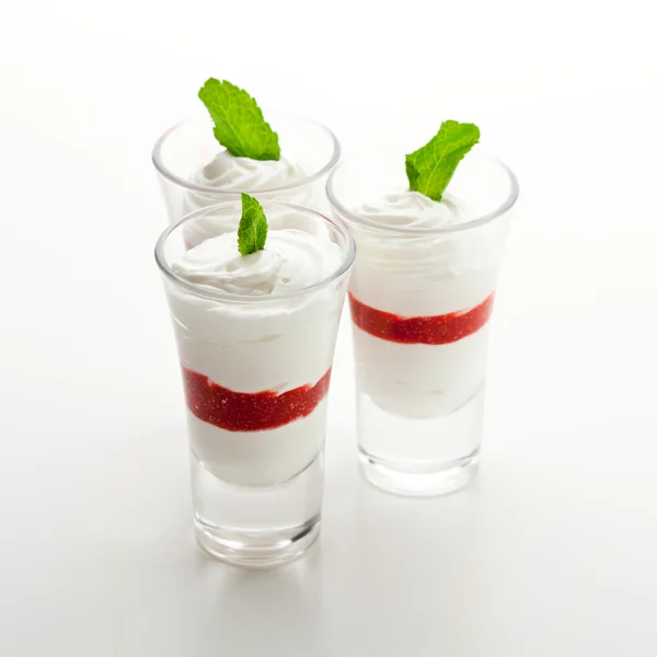 Dessert al parfait — Foto Stock