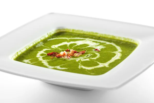 Spinach Soup — Stock Photo, Image
