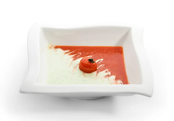 Sopa de tomate — Fotografia de Stock