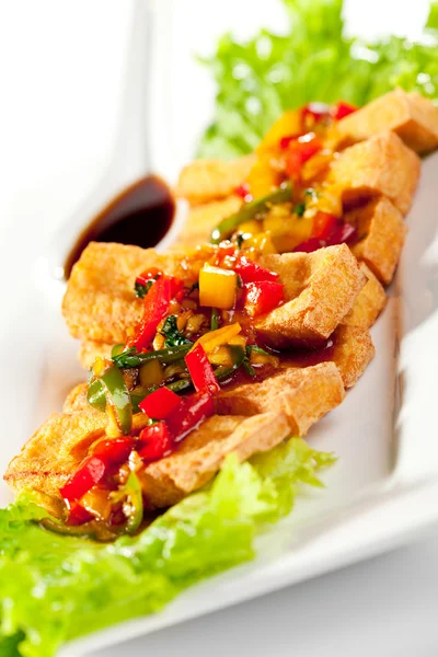 Deep Fried Tofu — Stock Photo, Image