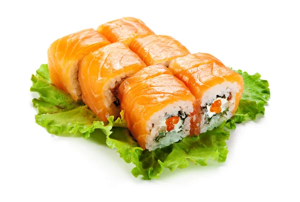 Salmon Roll — Stock Photo, Image