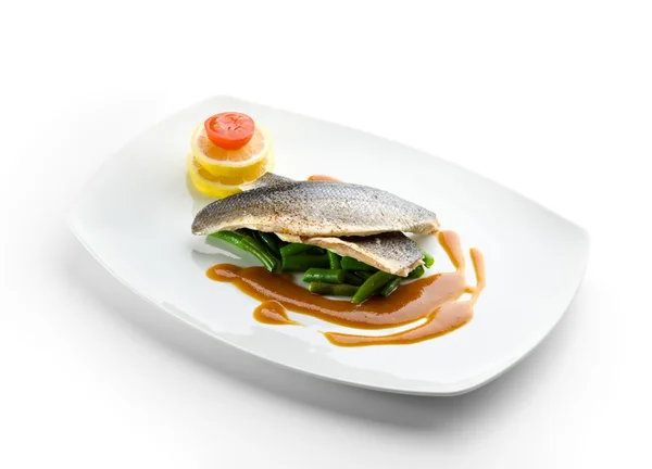 Steames Fish — Stock Photo, Image