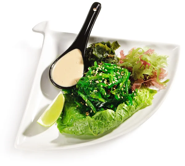 Japanische Küche - Algensalat — Stockfoto