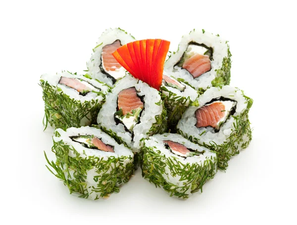 Green Roll — Stock Photo, Image