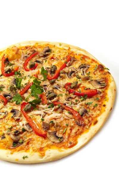 Mushrooms Pizza — Stock Photo, Image