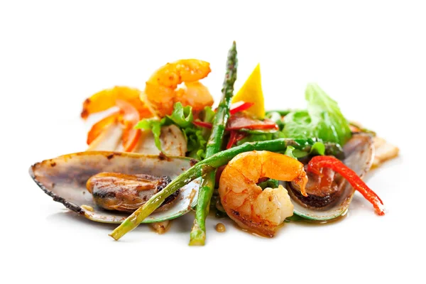 Seafood Plate — Stock Photo, Image