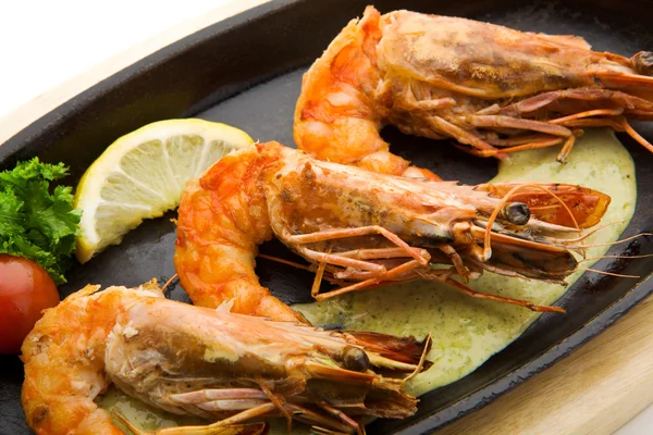 BBQ Shrimps — Stock Photo, Image