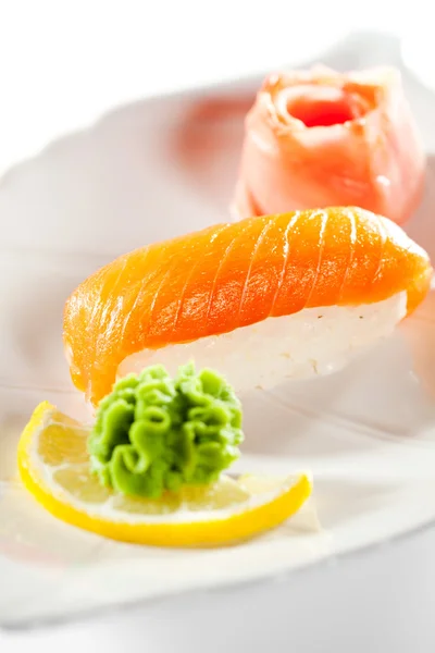 Sushi di salmone — Foto Stock