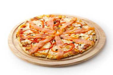 Deniz ürünleri pizza