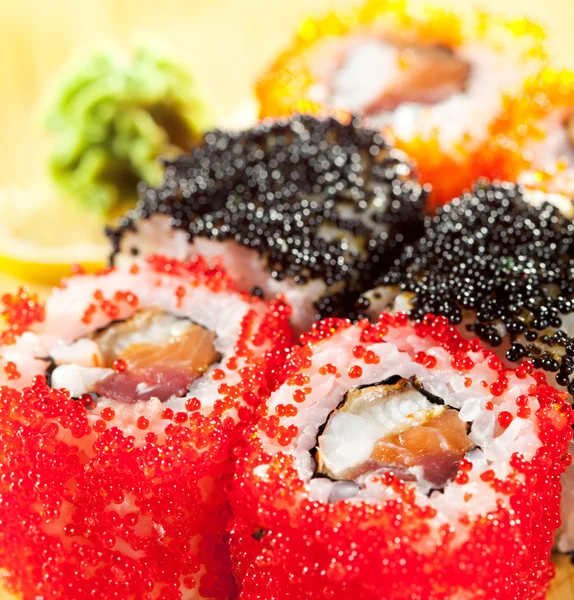 Japonská kuchyně - sushi — Stock fotografie