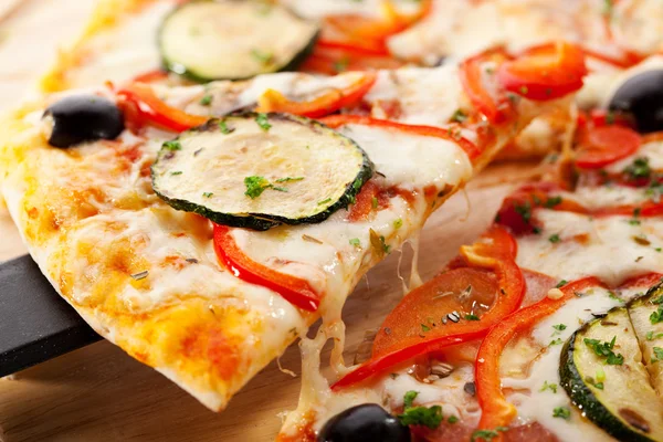 Vegetarische Pizza — Stockfoto