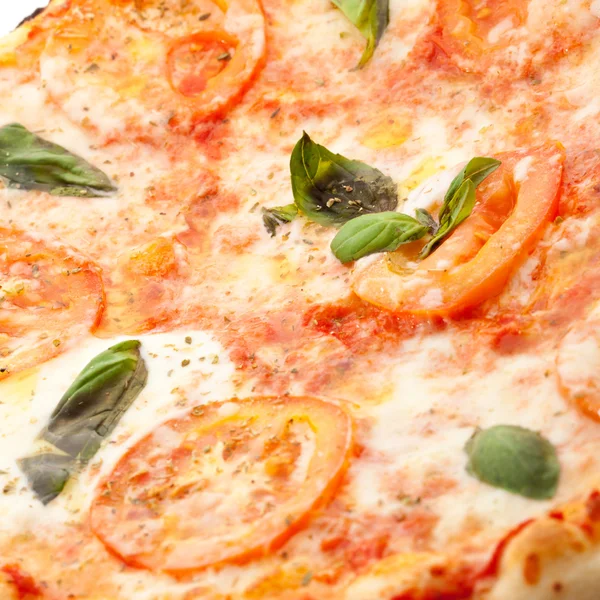 Caprese Pizza — Stock fotografie