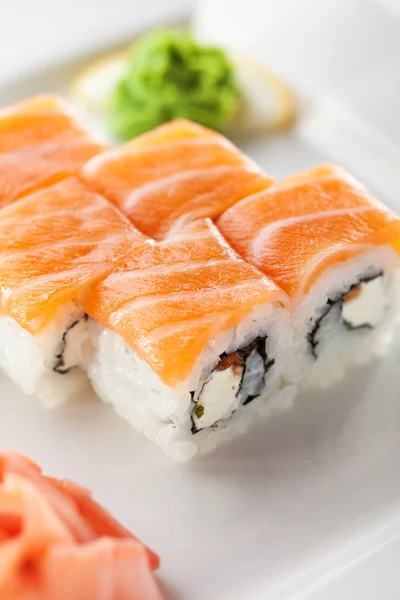 Salmon Roll — Stock Photo, Image