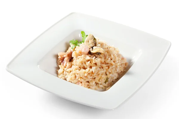 Risotto de mariscos — Foto de Stock