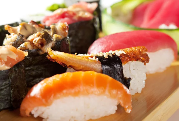 Cucina giapponese - Sushi Set — Foto Stock