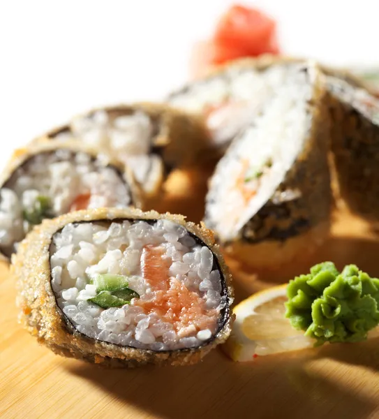 Salmon Fried Roll — Stock Photo, Image