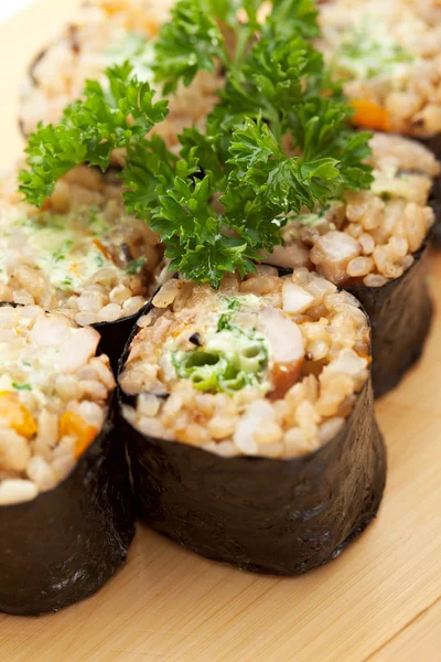 Brown Rice Roll — Stock Photo, Image