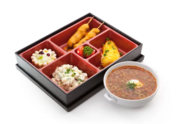 お弁当ランチ — ストック写真