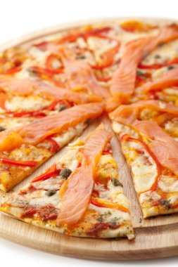Deniz ürünleri pizza