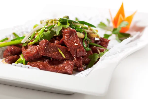 sebze ile sığır eti