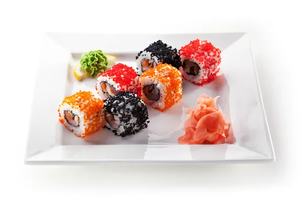Cocina japonesa - Sushi — Foto de Stock