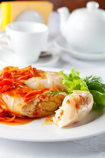 Stuffed Cabbage Roll — Stock Photo, Image