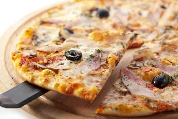 Pizza de carne — Foto de Stock