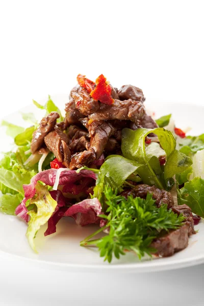 Salada de carne — Fotografia de Stock