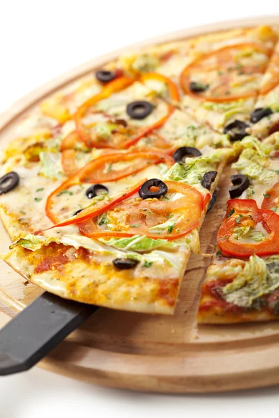 Pizza vegetariana — Foto Stock
