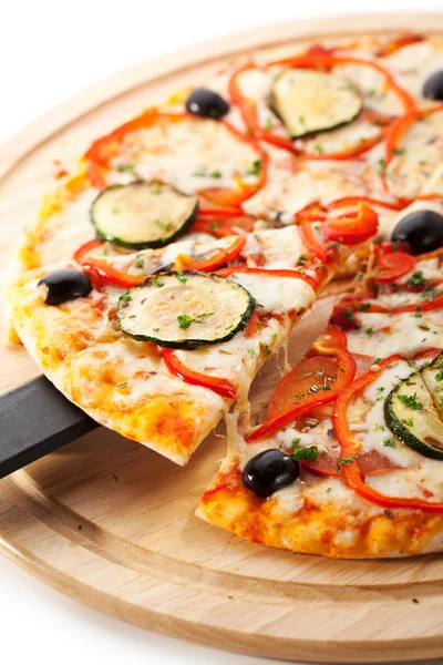 Vegetarische Pizza — Stockfoto