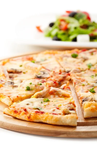 ピザのランチ ストック画像