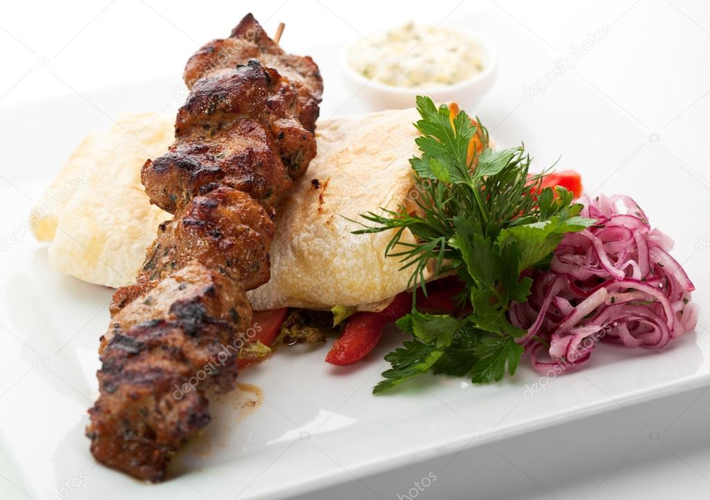 Hot Meat Dish - Shashlik